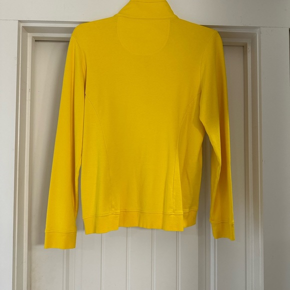 Magnolia Lane Collection women’s medium zip yellow jacket. - Picture 2 of 4